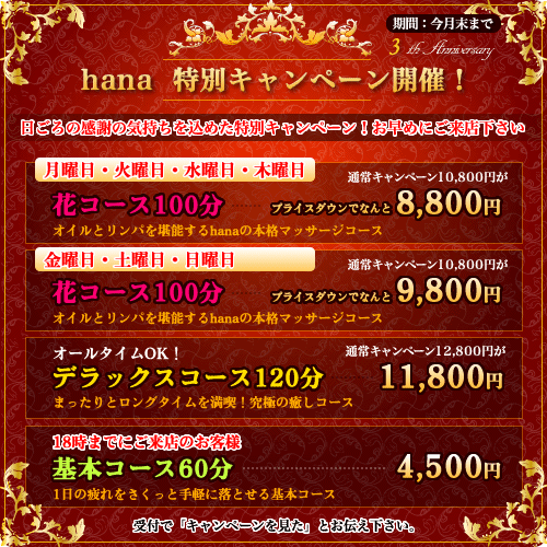 キャンペーン情報