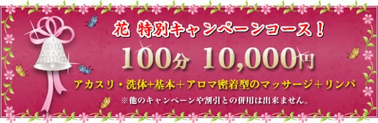 花:キャンペーン情報